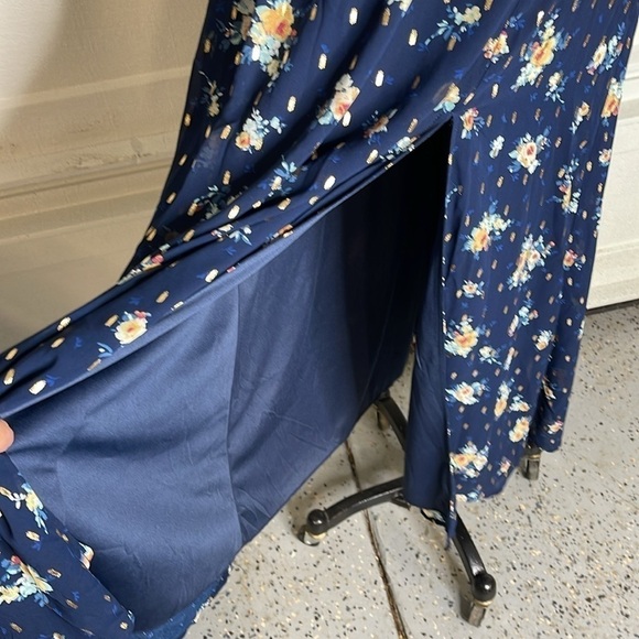 Miami Marcie Floral Maxi Summer Dress Size Small - Picture 5 of 10